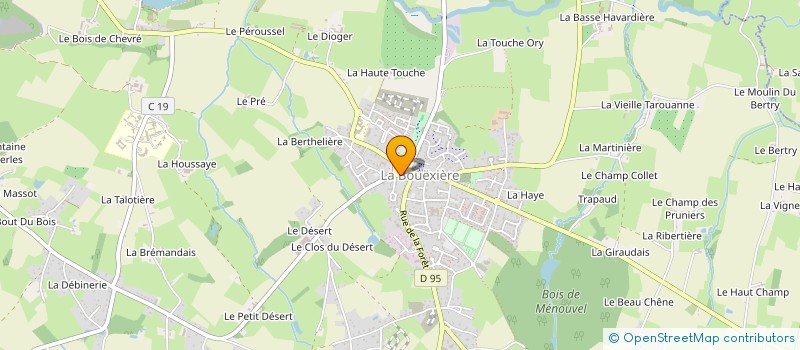 localisation de l'entreprise MONSIEUR VICTOR PRODANOV à LA BOUEXIERE