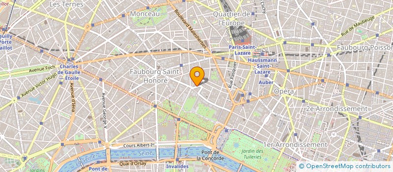 localisation de l'entreprise MONSIEUR VICTOR PROUST  PARIS