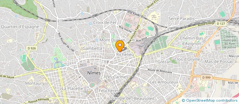 localisation de l'entreprise MONSIEUR VICTOR PUGLIESEE à NIMES