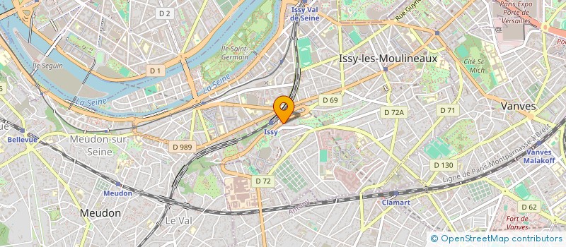localisation de l'entreprise MONSIEUR VICTOR QUEIROZ FREITAS à ISSY-LES-MOULINEAUX