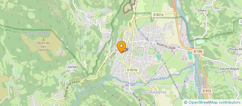 localisation de l'entreprise MONSIEUR VICTOR RADU  ARGELES-GAZOST