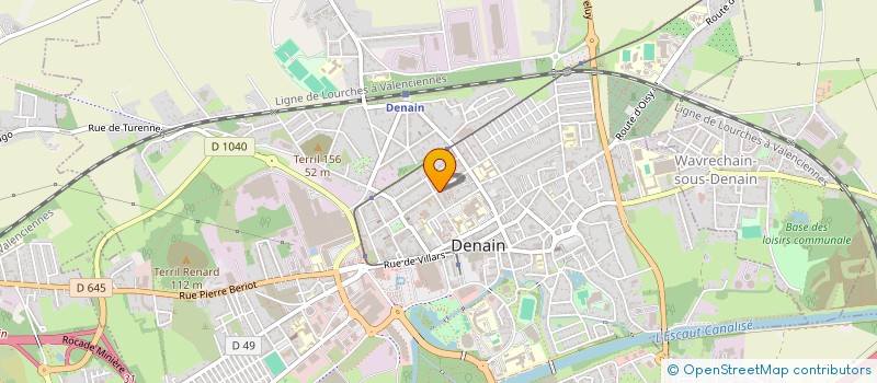 localisation de l'entreprise MONSIEUR VICTOR RADUCANU  DENAIN