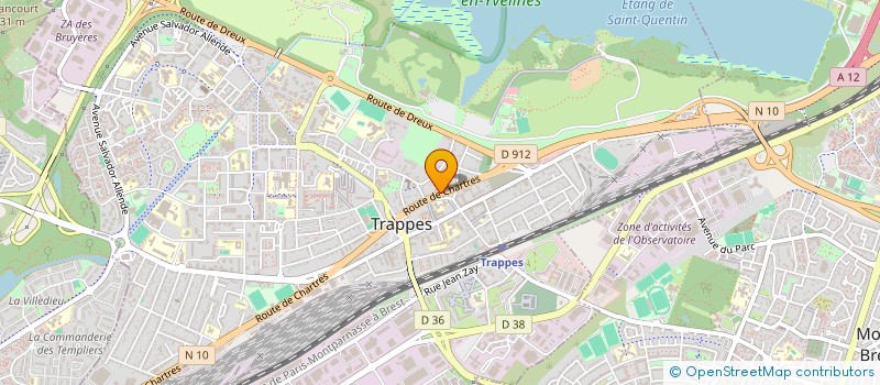 localisation de l'entreprise MONSIEUR VICTOR RAMIRES à TRAPPES