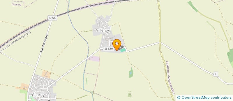 localisation de l'entreprise MONSIEUR VICTOR RAMOS  VILLEROY