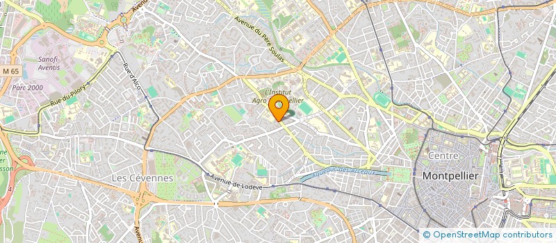 localisation de l'entreprise MONSIEUR VICTOR RAYMOND à MONTPELLIER