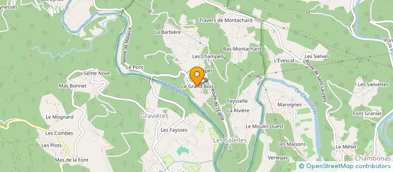 localisation de l'entreprise MONSIEUR VICTOR RENARD à LES SALELLES