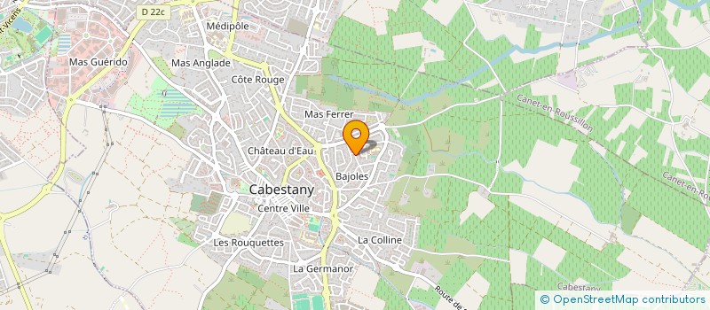localisation de l'entreprise MONSIEUR VICTOR RENIER à CABESTANY