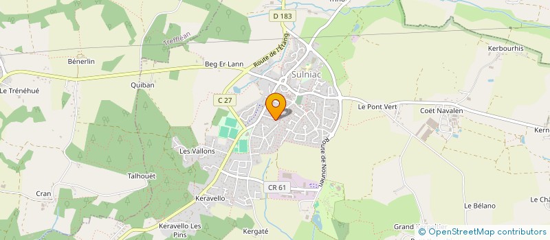localisation de l'entreprise MONSIEUR VICTOR RENY à SULNIAC