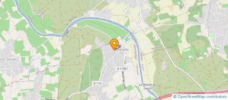 localisation de l'entreprise MONSIEUR VICTOR RIBON  VILLETELLE