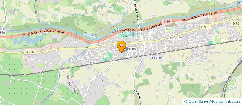 localisation de l'entreprise MONSIEUR VICTOR RODRIGUEZ  LE SOLER