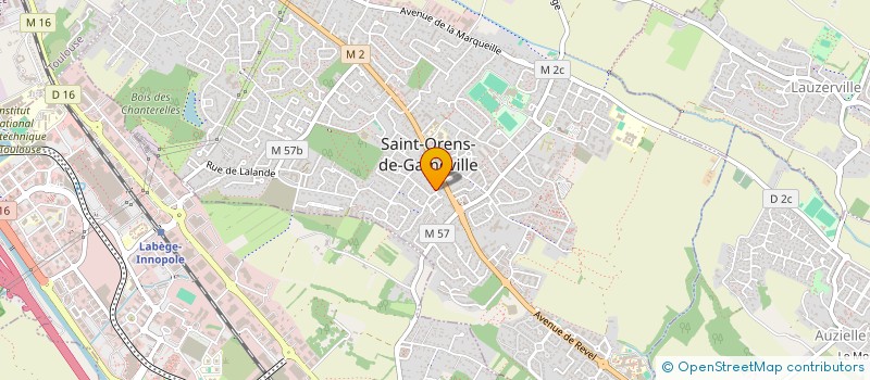 localisation de l'entreprise MONSIEUR VICTOR ROQUES  SAINT-ORENS-DE-GAMEVILLE