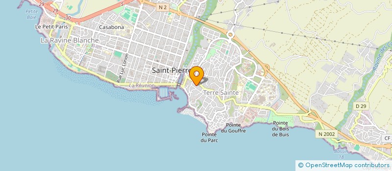 localisation de l'entreprise MONSIEUR VICTOR ROSET à SAINT-PIERRE