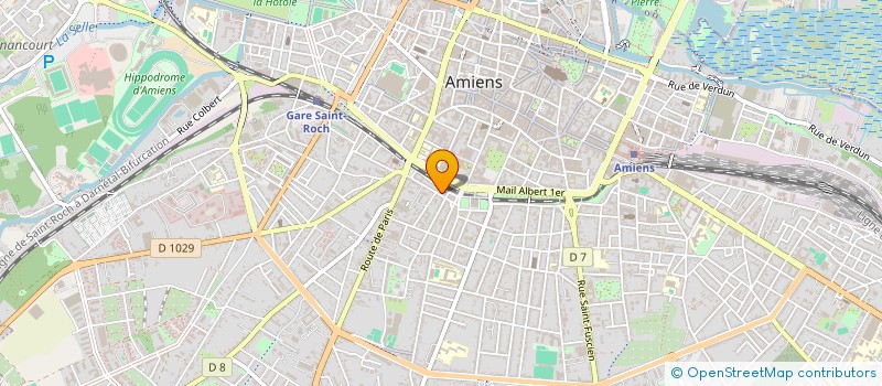 localisation de l'entreprise MONSIEUR VICTOR ROSIER  AMIENS