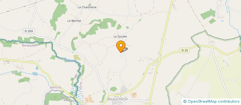 localisation de l'entreprise MONSIEUR VICTOR ROULLEAUX à TINCHEBRAY-BOCAGE