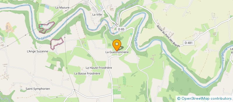 localisation de l'entreprise MONSIEUR VICTOR RUAULT  SAINT-HILAIRE-DU-HARCOUET