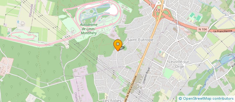 localisation de l'entreprise MONSIEUR VICTOR SABAS  LINAS