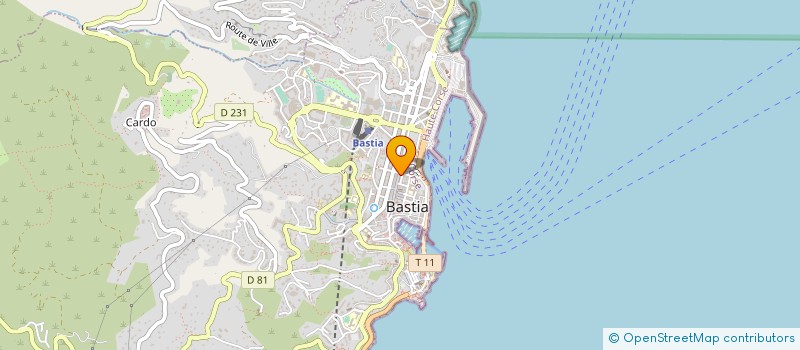localisation de l'entreprise MONSIEUR VICTOR SABBAGH à BASTIA