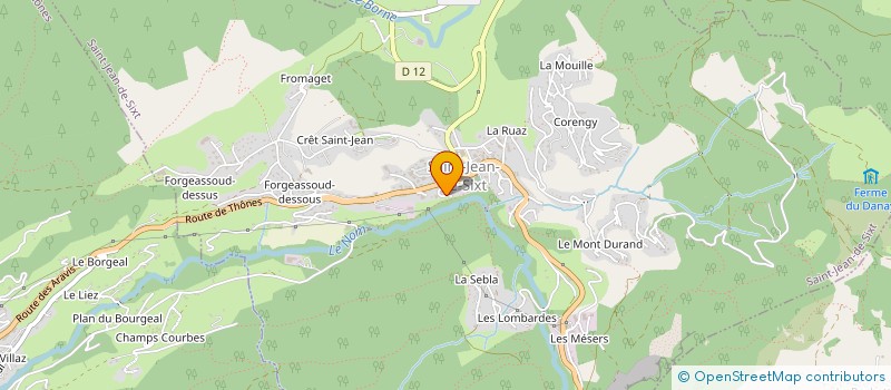 localisation de l'entreprise MONSIEUR VICTOR SABIA à CHAMBERY