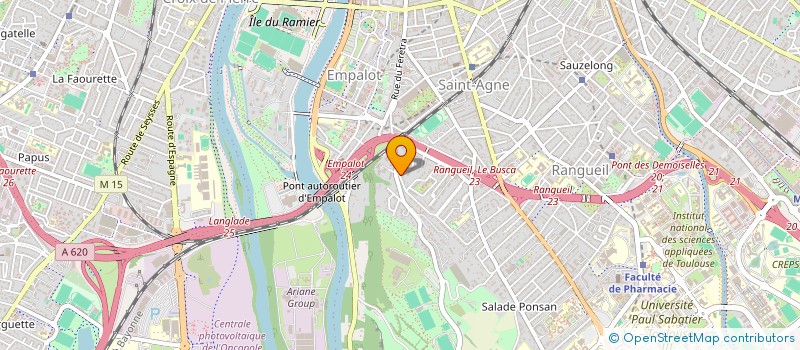 localisation de l'entreprise MONSIEUR VICTOR SACKEY à TOULOUSE