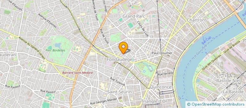 localisation de l'entreprise MONSIEUR VICTOR SALIN à BORDEAUX