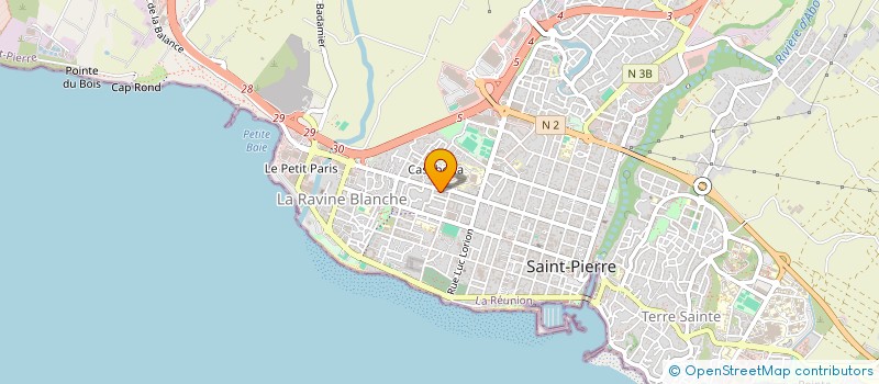 localisation de l'entreprise MONSIEUR VICTOR SAMINADIN  SAINT-PIERRE