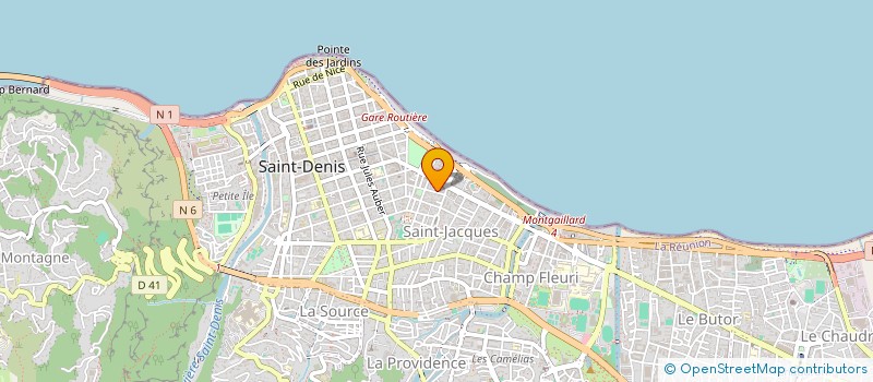 localisation de l'entreprise MONSIEUR VICTOR SANTERNE  SAINT-DENIS