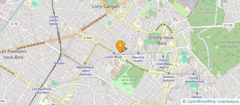 localisation de l'entreprise MONSIEUR VICTOR SANTOS DO CARMO  LIVRY-GARGAN