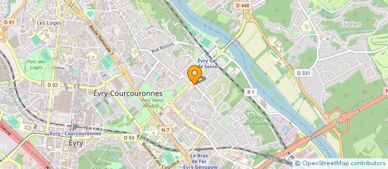 localisation de l'entreprise MONSIEUR VICTOR SARMENT à EVRY-COURCOURONNES