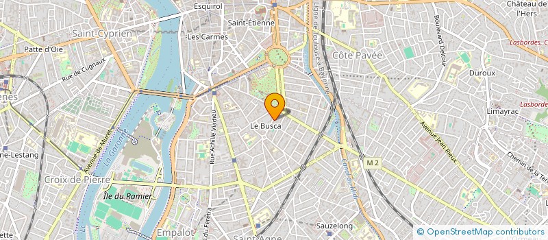 localisation de l'entreprise MONSIEUR VICTOR SARRADIN à TOULOUSE