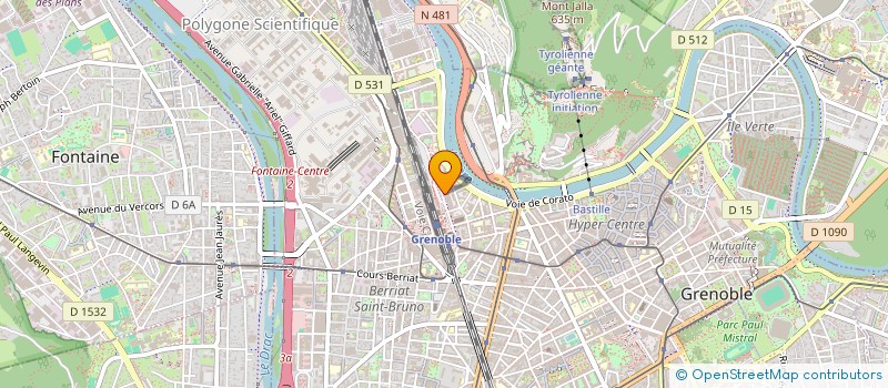 localisation de l'entreprise MONSIEUR VICTOR SAUVAN-MAGNET à GRENOBLE