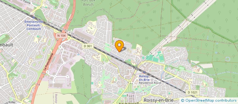 localisation de l'entreprise MONSIEUR VICTOR SAYALA  ROISSY EN BRIE