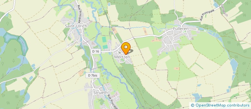 localisation de l'entreprise MONSIEUR VICTOR SBROVAZZO  MERTZEN