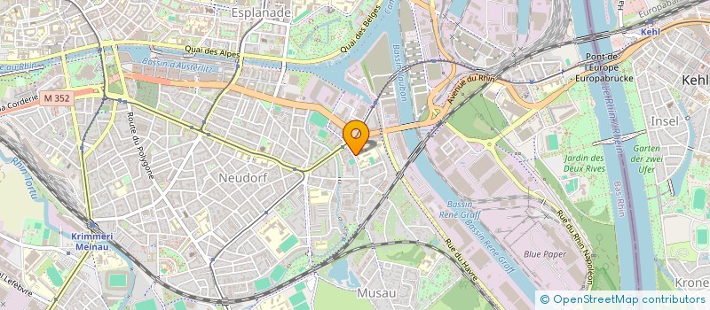 localisation de l'entreprise MONSIEUR VICTOR SCHELTE  STRASBOURG