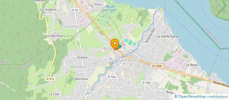 localisation de l'entreprise MONSIEUR VICTOR SCHENCK  SAINT-JORIOZ