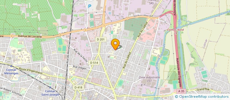 localisation de l'entreprise MONSIEUR VICTOR SCHLIENGER  OBERHERGHEIM