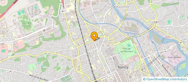 localisation de l'entreprise MONSIEUR VICTOR SCHNEIDER  NANCY