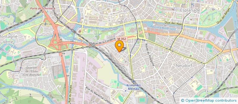 localisation de l'entreprise MONSIEUR VICTOR SCHUBERT à STRASBOURG