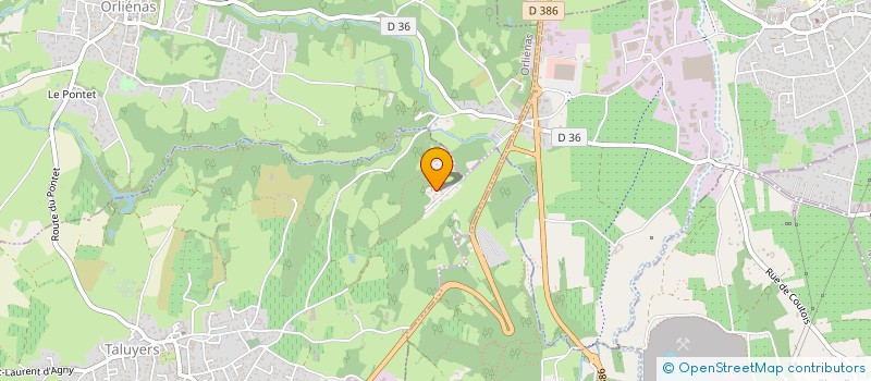 localisation de l'entreprise MONSIEUR VICTOR SEBASTIA  TALUYERS