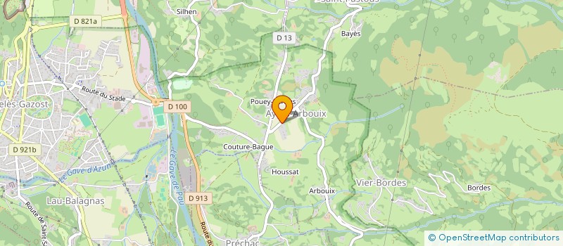 localisation de l'entreprise MONSIEUR VICTOR SEMPE  AYROS-ARBOUIX