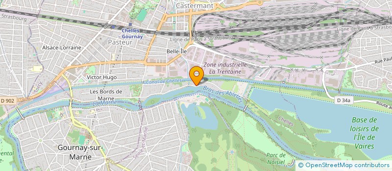 localisation de l'entreprise MONSIEUR VICTOR SENECA  LE VESINET