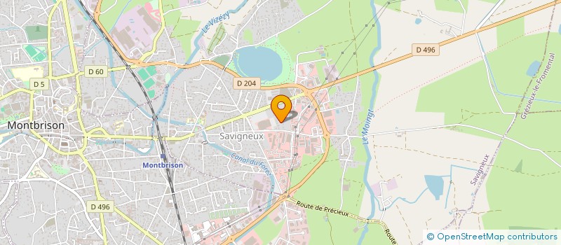 localisation de l'entreprise MONSIEUR VICTOR SERRE  MAGNEUX-HAUTE-RIVE