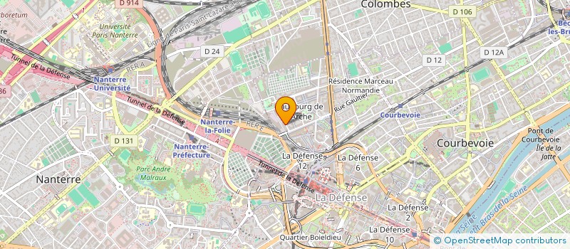 localisation de l'entreprise MONSIEUR VICTOR SHAHIDI à COURBEVOIE