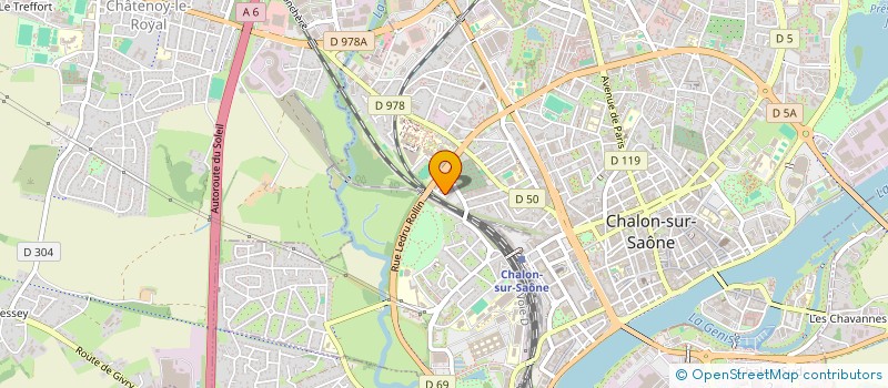 localisation de l'entreprise MONSIEUR VICTOR SHESTOPALOV  CHALON-SUR-SAONE