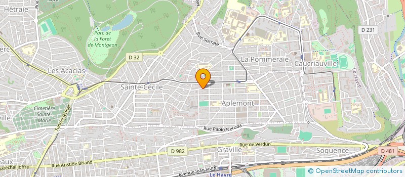 localisation de l'entreprise MONSIEUR VICTOR SIEFRIDT à LE HAVRE