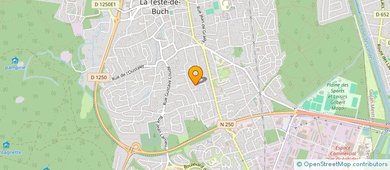localisation de l'entreprise MONSIEUR VICTOR SILVA à LA TESTE-DE-BUCH