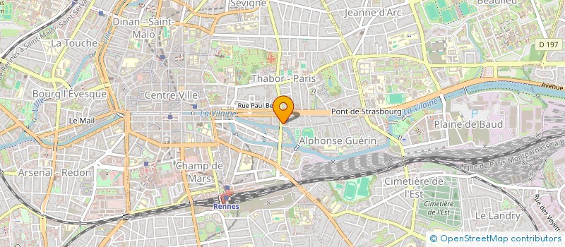 localisation de l'entreprise MONSIEUR VICTOR SINDRES à RENNES
