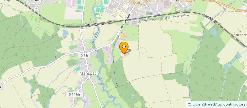 localisation de l'entreprise MONSIEUR VICTOR SIRLIN  TRAUBACH-LE-HAUT