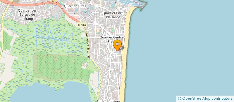 localisation de l'entreprise MONSIEUR VICTOR SOUCHEZ  CANET-EN-ROUSSILLON