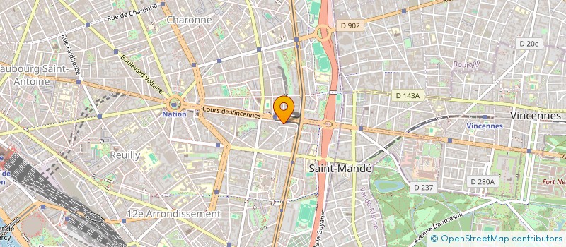 localisation de l'entreprise MONSIEUR VICTOR SOUFFIR  PARIS