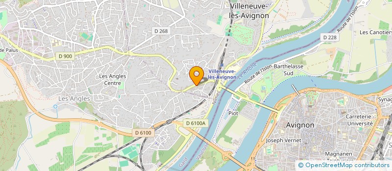 localisation de l'entreprise MONSIEUR VICTOR STRAUT  VILLENEUVE-LES-AVIGNON